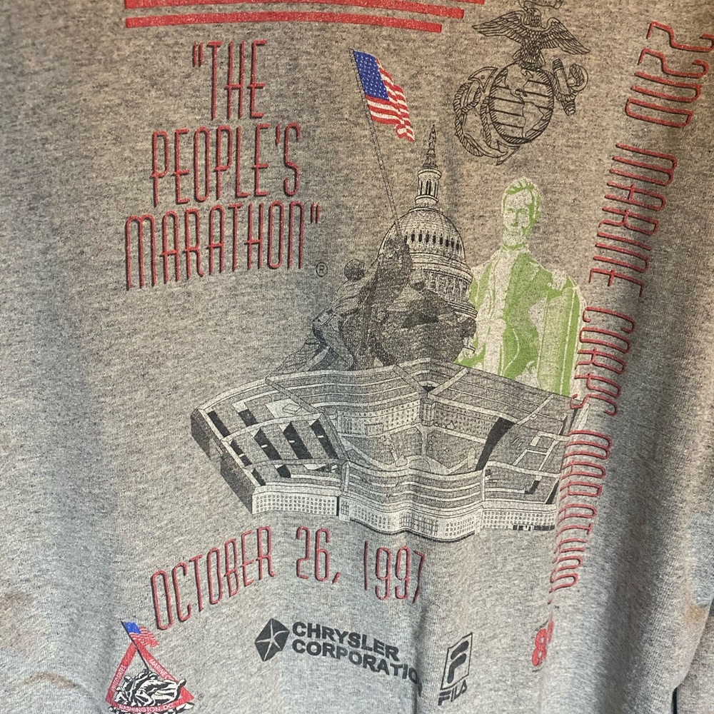 1997 vintage marine corps shirt - Picture 6 of 7